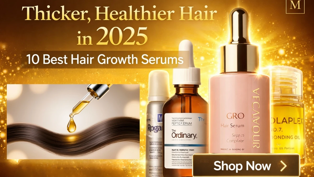 10 Best Hair Growth Serums of 2025 (Everyone) for Thicker, Healthier Hair