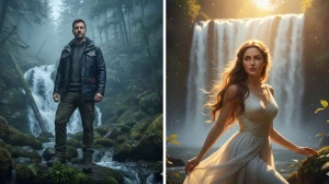 10 Best Hunyuan Image 3.0 Photo Editing Prompts to Generate Cinematic Misty Waterfall Portraits