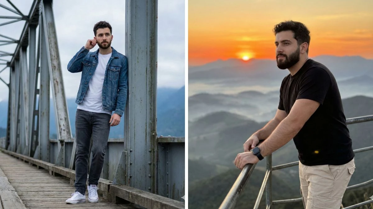 10 Creative MidJourney AI Photo Editing Prompts for Boys to Create Cinematic Skyline Portraits