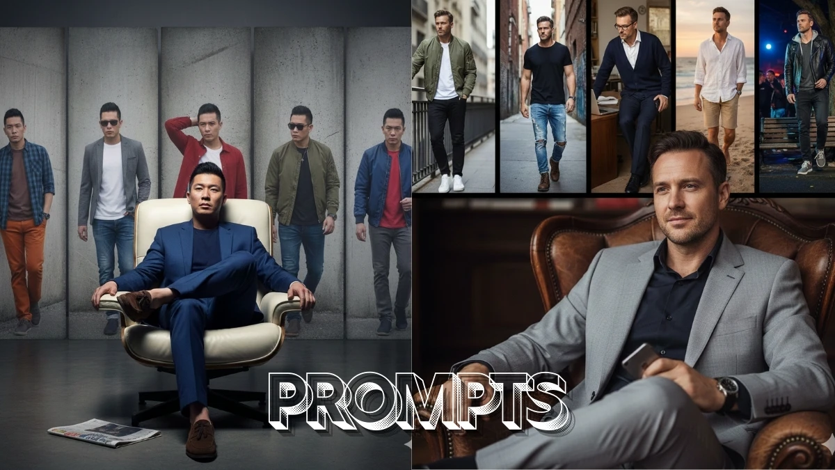 10 Google Gemini AI Photo Editing Prompts for Boys to Create Hyper-Realistic Cinematic Portraits with Multiple Stylish Outfits