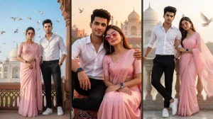 10 New Google Gemini AI Photo Editing Prompts to Create Romantic Taj Mahal Sunri...