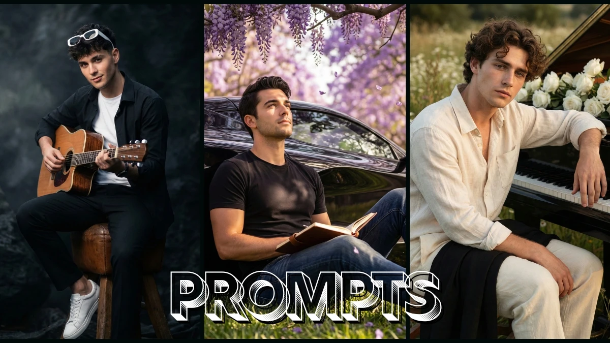 10 Qwen AI Photo Editing Prompts for Boys to Create 8K Ultra-Realistic Stylish Profile Photos