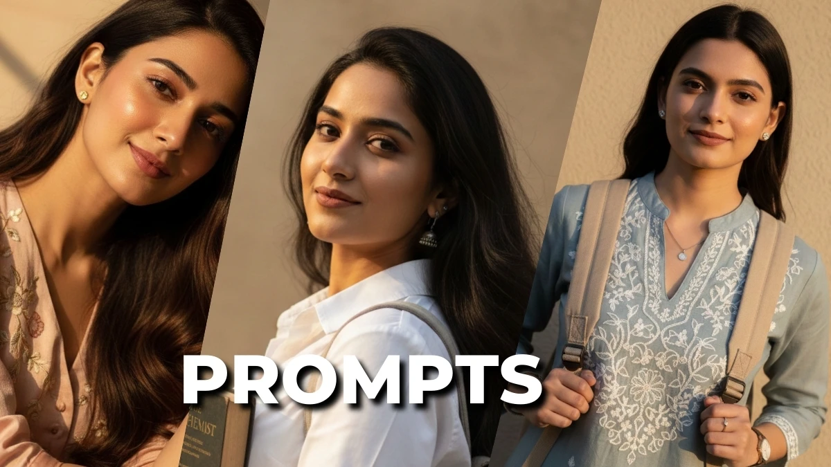 10 Trending Gemini AI Photo Editing Prompts for Girls: Transform Your Photos Like Vaani Batra in Saiyaara