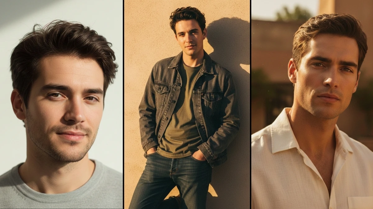 10 Trending MidJourney Photo Editing Prompts for Boys to Create Stunning Cinematic Portraits in Natural Sunlight