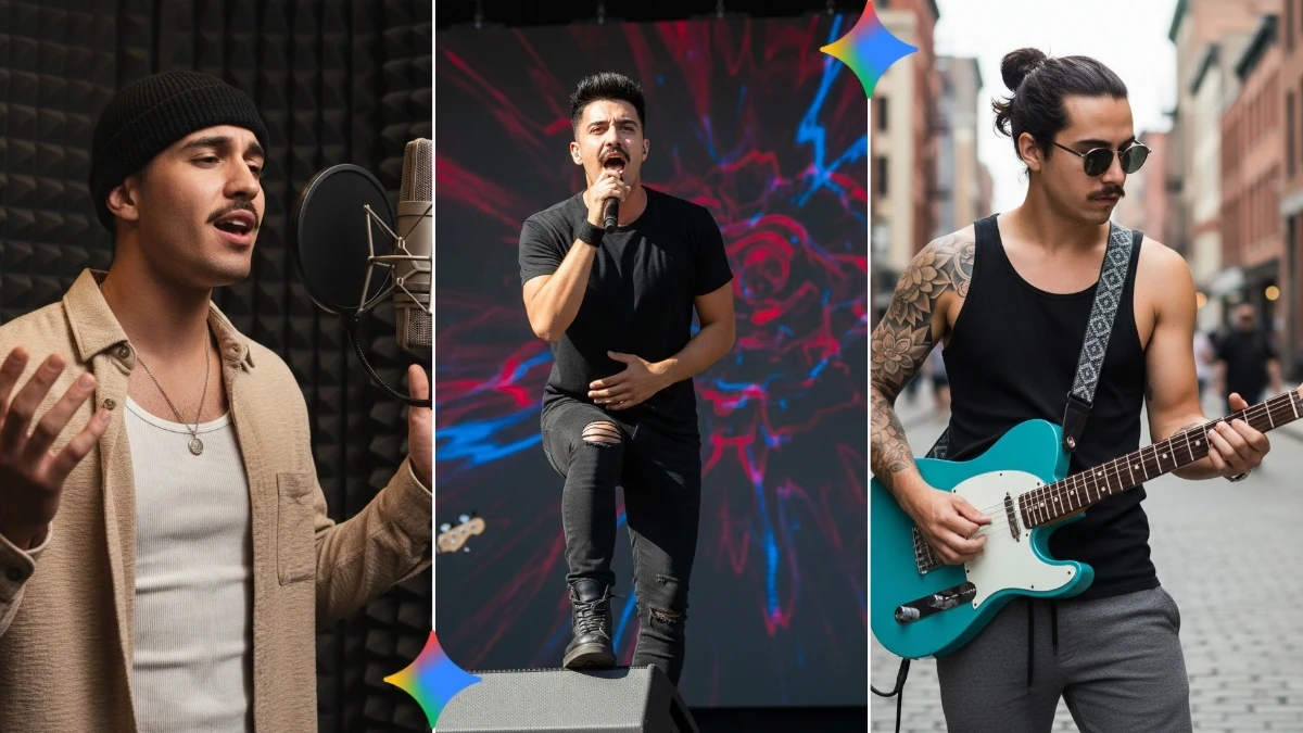 10 Ultra-Realistic Google Gemini AI Photo Editing Prompts to Create Stunning Musician and Singer Portraits