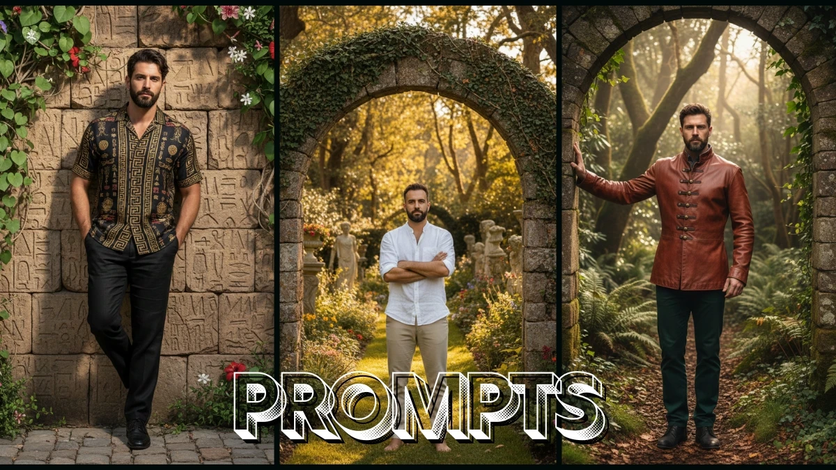 10 Unique Hunyuan Image 3.0 AI Photo Editing Prompts Copy-Paste to Create Cinematic Ancient-Garden Portraits