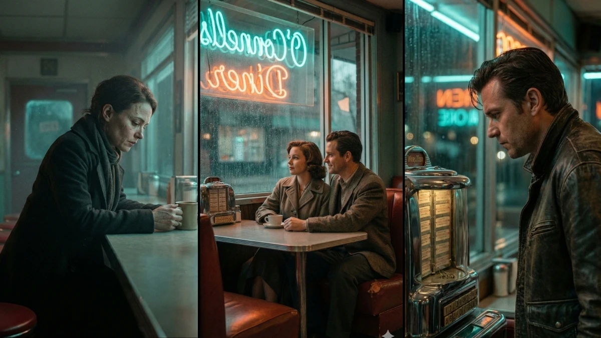 11 Midjourney AI Photo Editing Prompts Copy-Paste to Create Cinematic Retro Scenes With Teal and Orange Movie Look