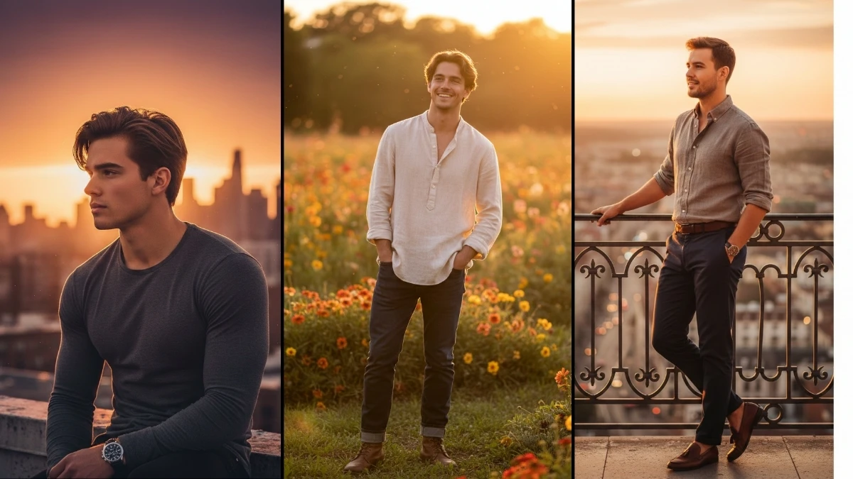 12 Hunyuan Image 3.0 Photo Editing Prompts for Boys: Create Golden Hour Scroll‑Stopping Ultra-Realistic Portraits