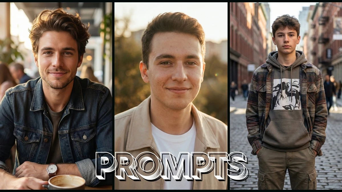 13 Qwen AI Photo Editing Prompts for Boys to Create  Ultra-Realistic 8K Social-Ready Portraits