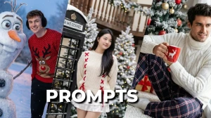 15 Christmas-Themed ChatGPT AI Photo Editing Prompts to Create Trending Magical AI Holiday Images in Seconds