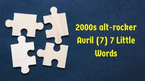 2000s alt-rocker Avril 7 Little Words 7 letters Answer