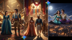 5 Gemini AI Magical Arabian Style Photo Editing Prompts for Couples: Transform Your Love Story with Stunning AI Magic and Exotic Elegance