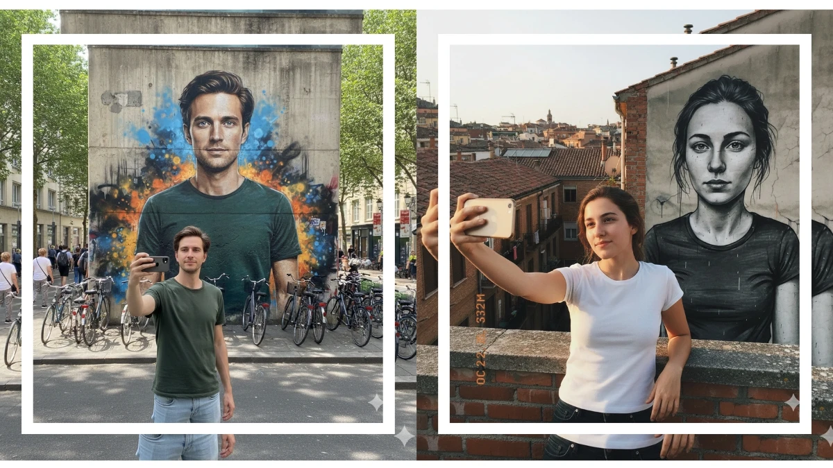 6 Viral Gemini AI Photo Editing Prompts to Turn Real Selfies into Ultra-Realistic Graffiti Street Art Portraits