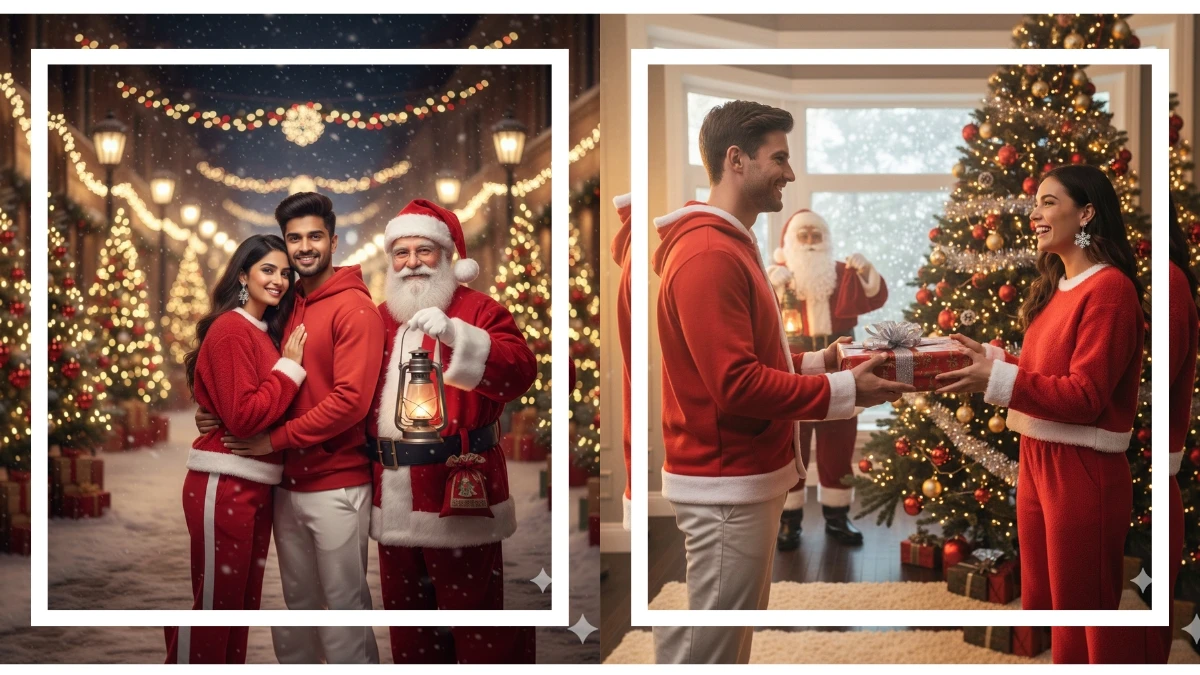 7 Christmas-Themed Google Gemini AI Photo Editing Prompts for Couples to Create Hyper-Realistic Merry Christmas Portraits