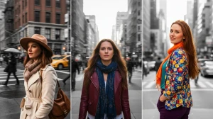8 Viral Google Gemini AI Photo Editing Prompts to Create Ultra-Aesthetic Color-Pop Motion Blur Street Portraits