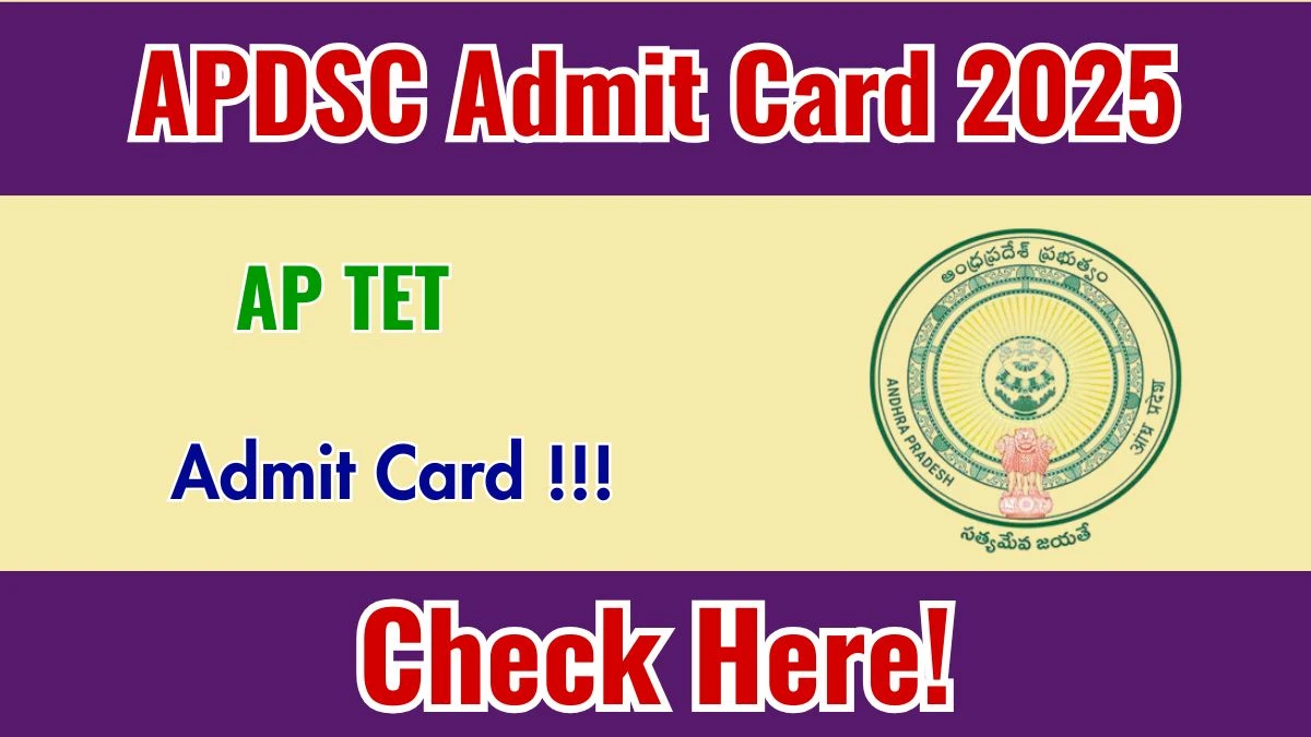AP TET Hall Ticket 2025 - Download Here