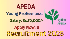 APEDA Young Professional Recruitment 2025 - Apply Offline
