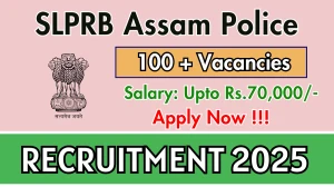 Assam Police Recruitment 2025 - Apply Online for 102 Sub Inspector, Station Officer and More Posts