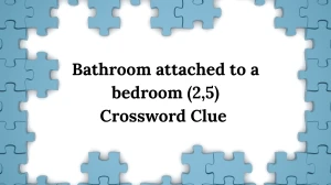 Bathroom attached to a bedroom Crossword Clue Irish Daily Mail Quick (2,5) letters Answer