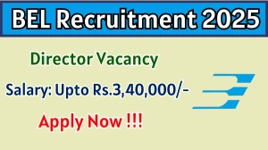 BEL Director Recruitment 2025-26 – Apply Online