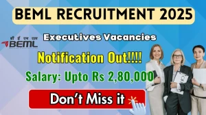 BEML Executives Recruitment 2025 - Apply Online for 24 Posts