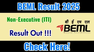 BEML Non-Executive (ITI) Result 2025 OUT (Direct Link) - Download Scorecard @bemlindia.in BEML Non-Executive (ITI) Result 2025 OUT (Direct Link) - Download Scorecard @bemlindia.in