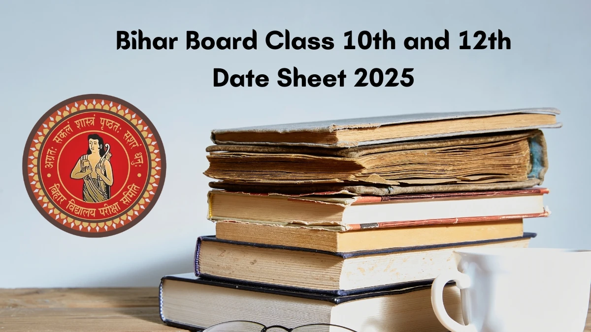 Bihar Board Class 10th and 12th Date Sheet 2025 Out biharboardonline.com Check Date Sheet Here