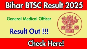 Bihar BTSC GMO Result 2025 OUT (Direct Link) - Download Scorecard @btsc.bihar.gov.in