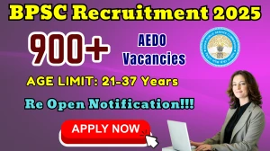BPSC AEDO Recruitment 2025 - Apply Online for 935 Posts BPSC AEDO Recruitment 2025 - Apply Online for 935 Posts