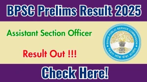 BPSC ASO Prelims Result 2025 OUT (Direct Link) - Download Scorecard @bpsc.bihar.gov.in