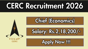 CERC Chief Recruitment 2026 - Apply Online