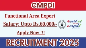 CMPDI Functional Area Expert Recruitment 2025 - Apply Offline