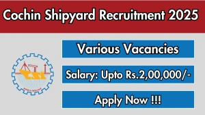 CSL Recruitment 2025 - Apply Online for 04 Security Advisor, Project Advisor and More Posts