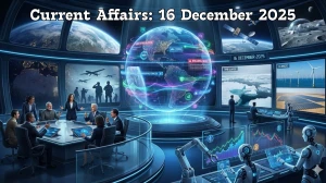 Current Affairs: 16 December 2025