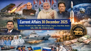 Current Affairs 30 December 2025