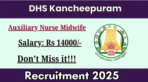 DHS Kancheepuram ANM Recruitment 2025 - Apply Offline for 06 Posts