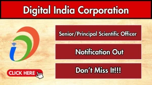 Digital India Corporation Senior/Principal Scientific Officer Recruitment 2025 - Apply Online
