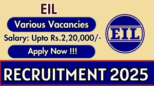EIL Recruitment 2026 - Apply Offline for 05 Manager, Deputy Manager Posts