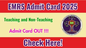 EMRS Admit Card 2025 Out @ nests.tribal.gov.in – Check Exam Dates & Download Link