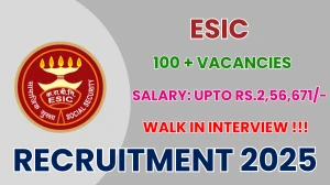 ESIC Recruitment 2025 – Walk in for 102 Faculty, Senior Resident and More Posts