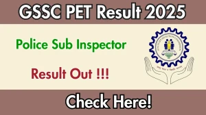 GSSC Police Sub Inspector PET Result 2025 OUT (Direct Link) - Download Scorecard @gssc.goa.gov.in
