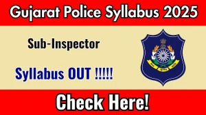 Gujarat Police SI Syllabus 2025 PDF – Exam Pattern, Topics & Preparation Tips Gujarat Police SI Syllabus 2025 PDF – Exam Pattern, Topics & Preparation Tips