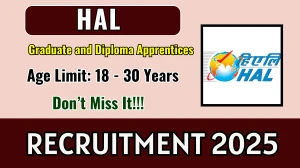 HAL Recruitment 2025 - Apply Online for Graduate and Diploma Apprentices Posts