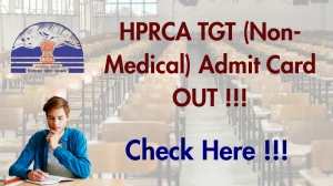 HPRCA TGT (Non-Medical) Admit Card 2025 Out - Download Here HPRCA TGT (Non-Medical) Admit Card 2025 Out - Download Here