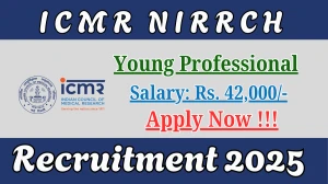 ICMR NIRRCH Young Professional Recruitment 2025 – Apply Online
