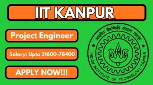 IIT Kanpur Project Engineer Recruitment 2026 – Apply Online