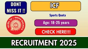 Integral Coach Factory (ICF) Sports Quota Recruitment 2025-26 - Apply Online for 28 Posts