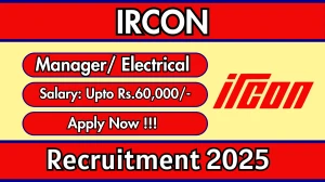 IRCON Recruitment 2026 - Apply Offline for 32 Manager/ Electrical Posts