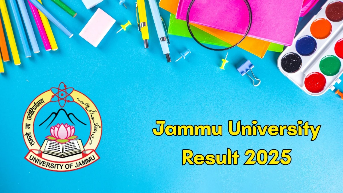 Jammu University Result 2025 Out at coeju.com Direct Link to Download 2nd, 4th and 6th Sem Result