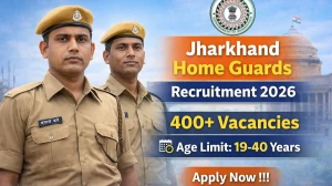 Jharkhand Home Guard Recruitment 2026 - Apply Online for 446 Posts Jharkhand Home Guard Recruitment 2026 - Apply Online for 446 Posts